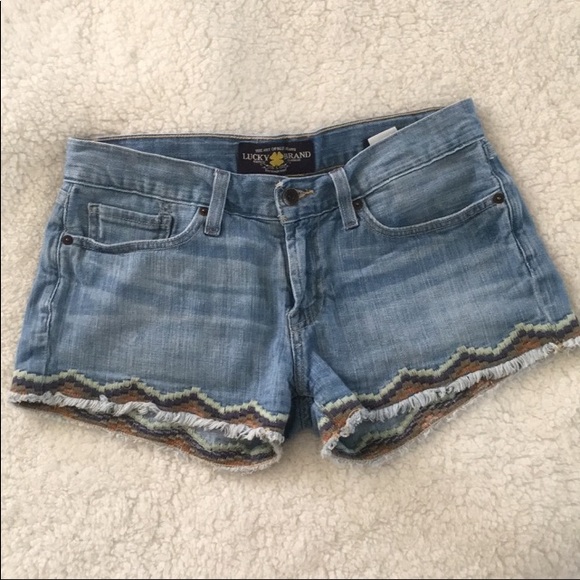 Lucky Brand Pants - Lucky Brand Riley Jean Shorts